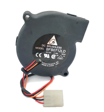 Original DELTA BFB0712HD Cooling Fan 12V 0.37A 3.72W 2wires BFB0712HD Fans